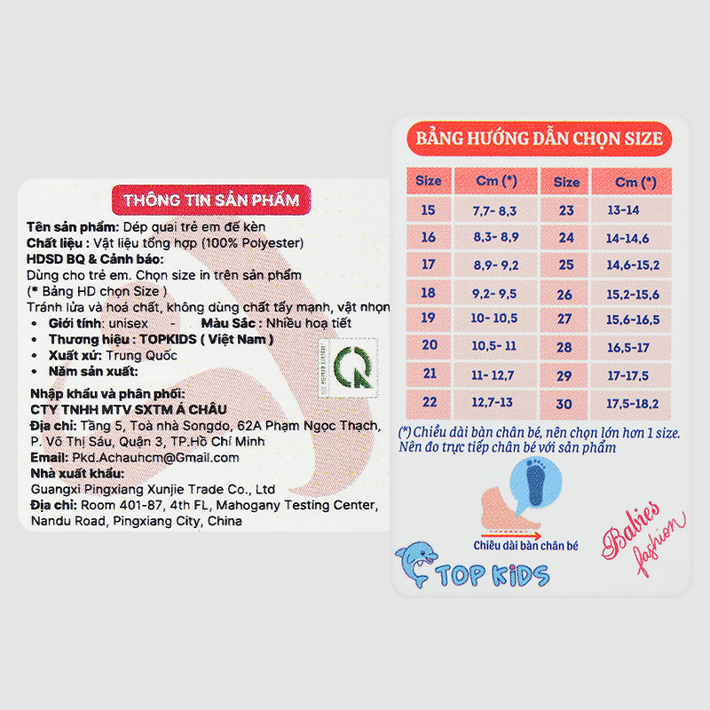 Giày tập đi cho bé Á Châu Avakids AC73 màu hồng 20