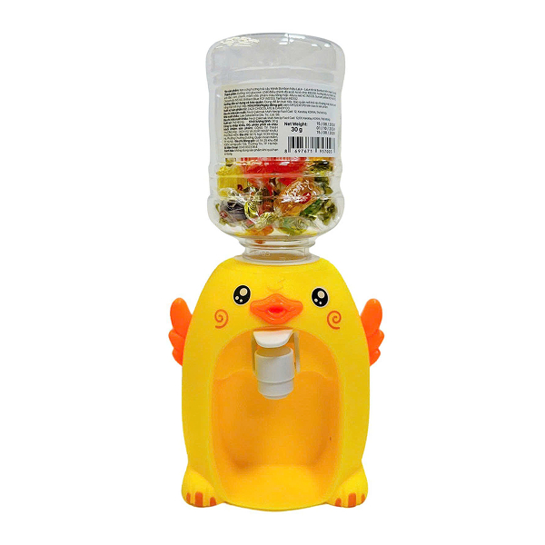 Kẹo đồ chơi bình đựng nước con vịt LaLe Minik Bonbon hương trái cây hộp 30g (từ 3 tuổi) - AVAKids.com
