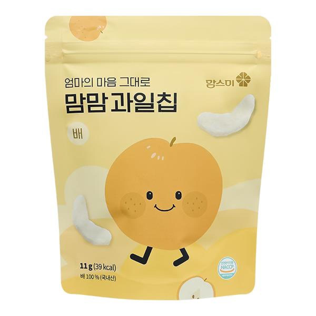 Lê sấy lạnh Momsmi 11g (từ 1 tuổi)