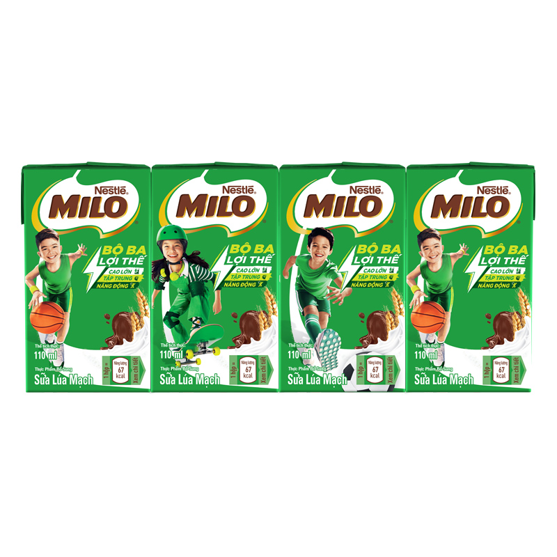 Thùng 48 hộp thức uống lúa mạch Nestlé Milo 110 ml (từ 2 tuổi) - Giao bao bì ngẫu nhiên 15