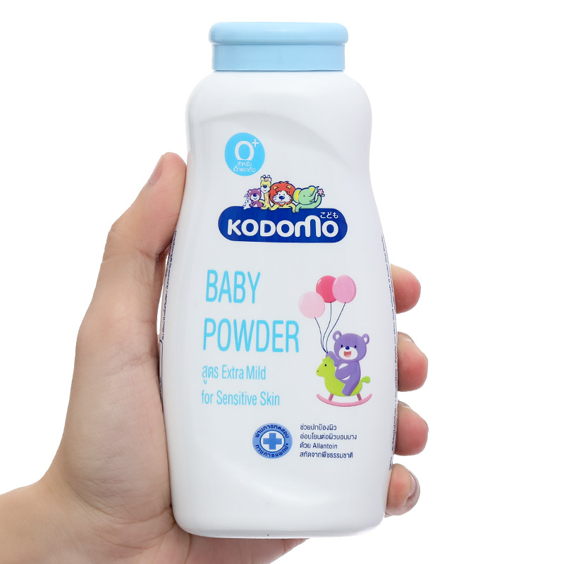 Phấn rôm cho bé Kodomo Extra Mild 160g - Giao bao bì ngẫu nhiên 7