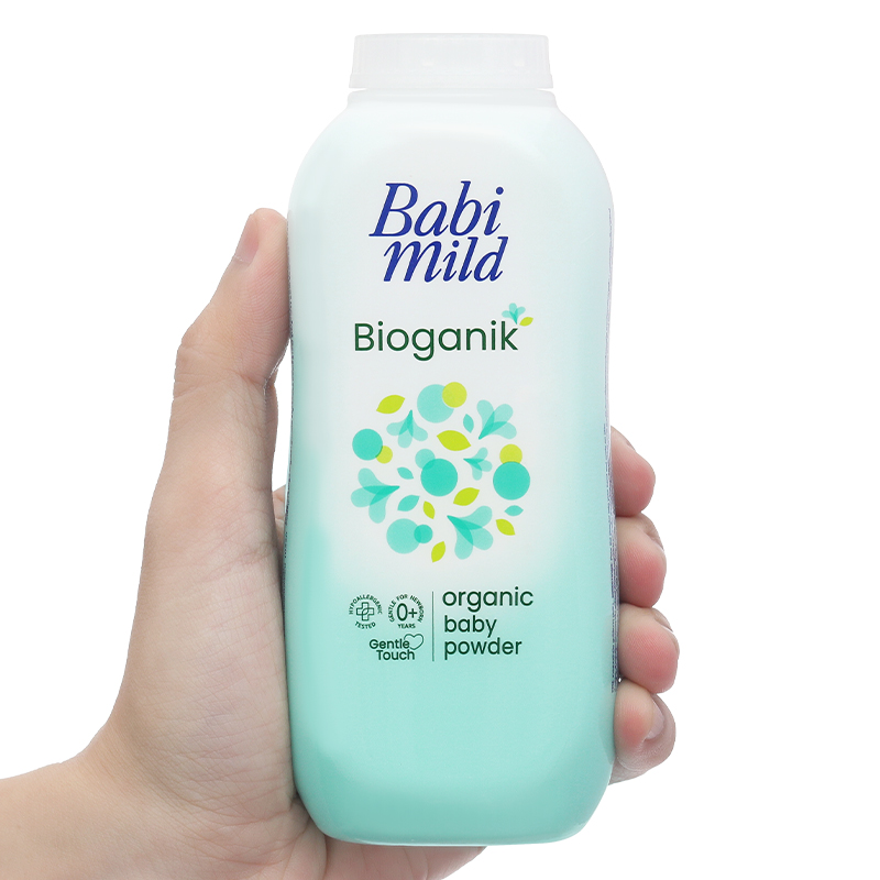 Phấn thơm dưỡng ẩm cho bé Babi Mild White Sakura 160g - Giao bao bì ngẫu nhiên 11
