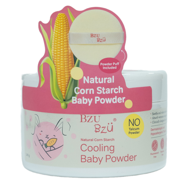 Phấn rôm cho bé BZU BZU 140g