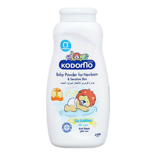 Phấn rôm cho bé Kodomo 180g