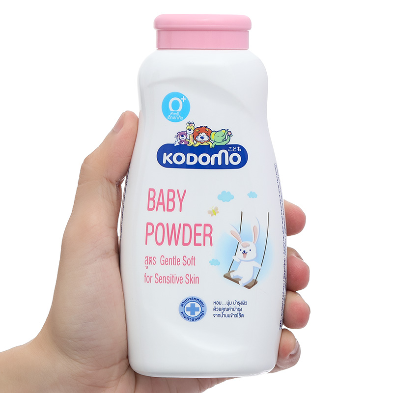 Phấn rôm cho bé Kodomo Extra Mild 160g - Giao bao bì ngẫu nhiên 16