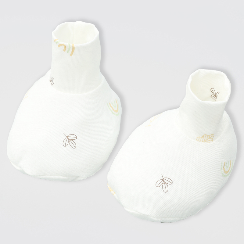 Set nón, bao tay bao chân in hình thú Lullaby NH511N màu trắng - xanh (0 - 3 tháng) 22