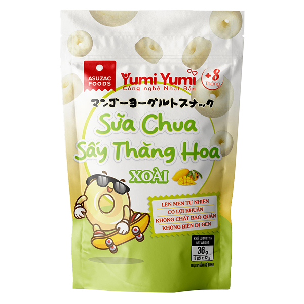 Sữa chua khô sấy thăng hoa vị xoài Yumi Yumi