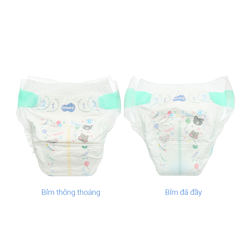 Tã dán Moony size L 48 miếng (9 - 14 kg) 61