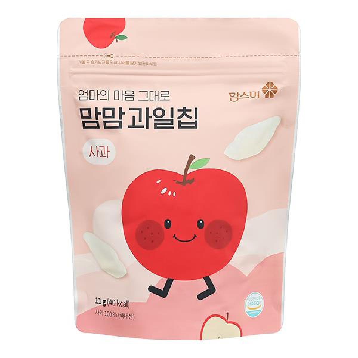 Táo sấy lạnh Momsmi 11g (từ 1 tuổi)