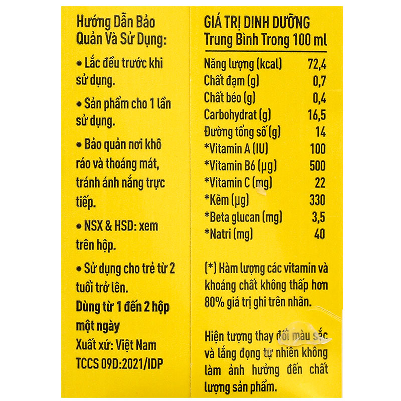 Lốc 4 hộp sữa trái cây LiF Kun hương trái cây nhiệt đới 180 ml (từ 2 tuổi) 27