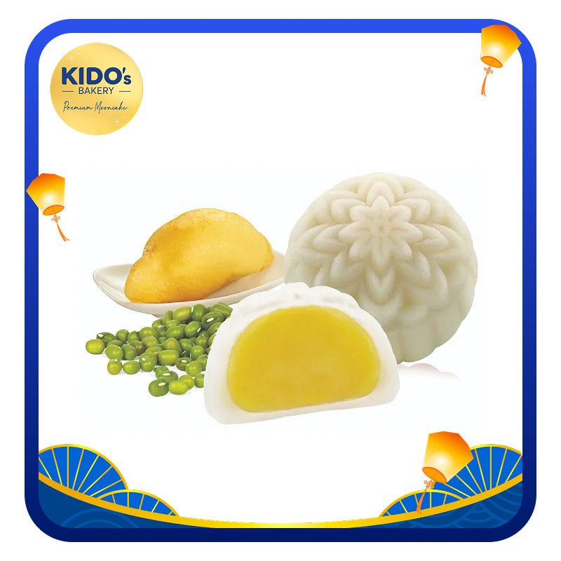 Bánh dẻo Kido's Bakery đậu xanh sầu riêng 150g - AVAKids.com
