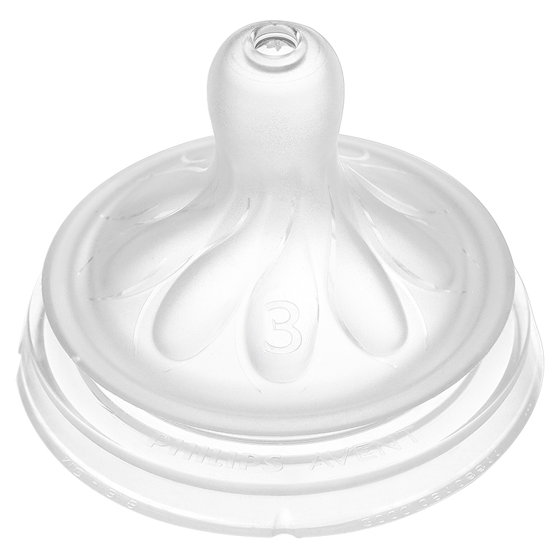 Bộ 2 núm ti Philips Avent SCY962/02 cổ rộng size 2 (0 - 1 tháng) - Giao bao bì ngẫu nhiên 20