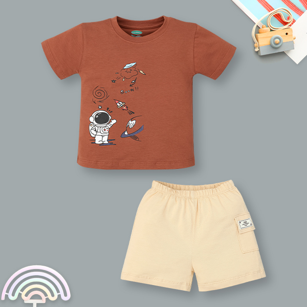 Bộ bé trai Ualarogo cotton be