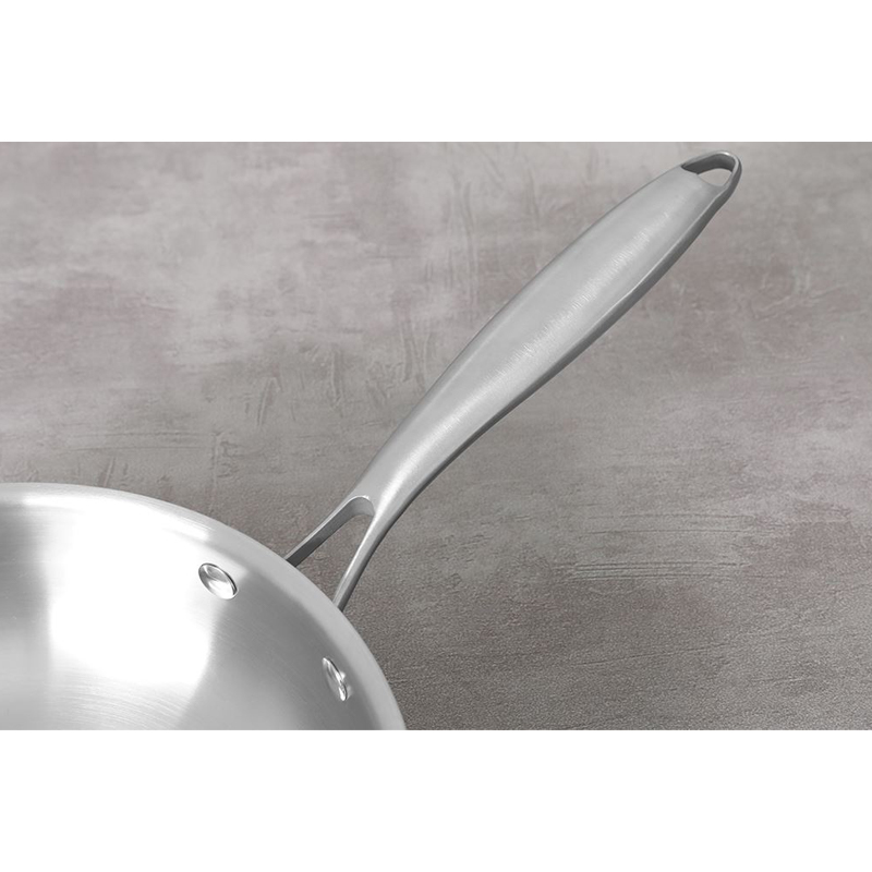 Chảo inox nguyên khối đáy từ 24 cm Green Cook GCP245-24IH 4
