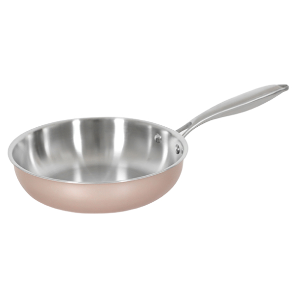 Chảo inox nguyên khối đáy từ Green Cook GCP245-24IH