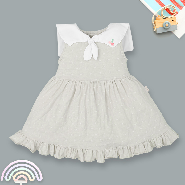 Đầm Ualarogo bamboo xám