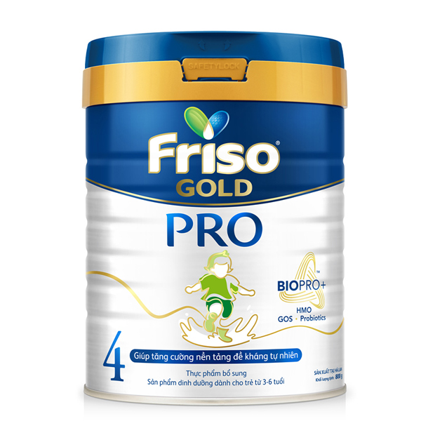 Sữa Friso Gold Pro 4 800g cho bé 3-6 tuổi