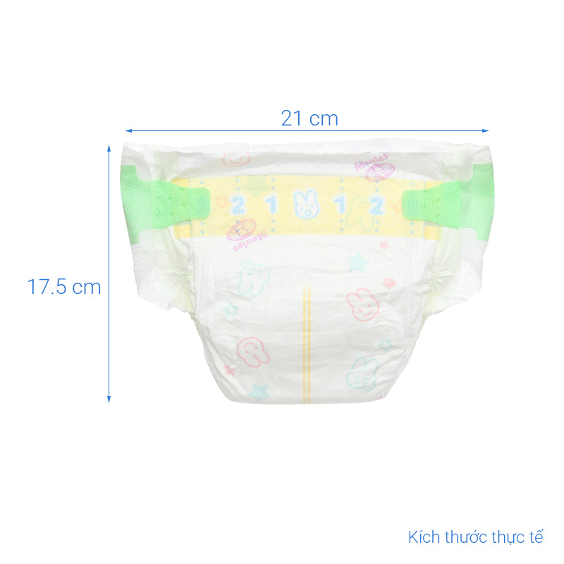 Tã dán Merries size S 62 miếng (4 - 8 kg) - Giao bao bì ngẫu nhiên 26
