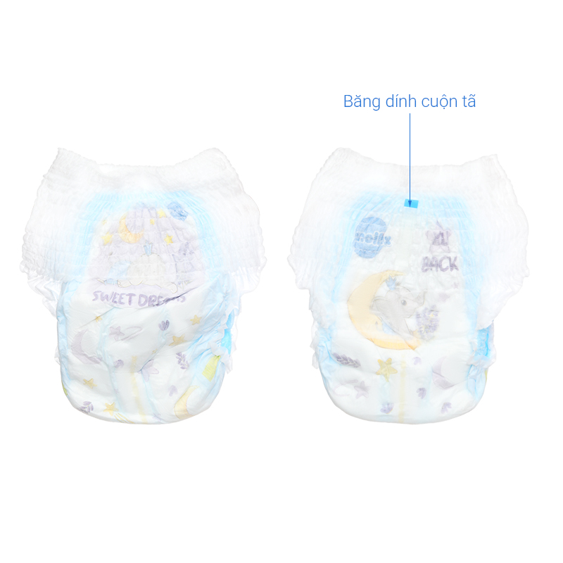 Tã quần Molfix Sweet Dreams size L 40 + 4/+2 miếng (9 - 14 kg) - Giao bao bì cộng miếng ngẫu nhiên 7