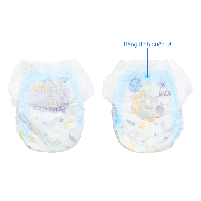 Tã quần Molfix Sweet Dreams size L 40 + 4/+2 miếng (9 - 14 kg) - Giao bao bì cộng miếng ngẫu nhiên 49