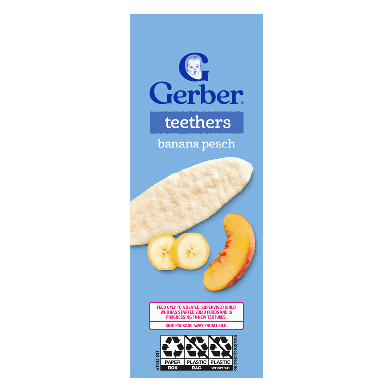 Bánh gạo ăn dặm Gerber Teethers vị xoài, mâm xôi hộp 48g (từ 7 tháng) - Giao bao bì ngẫu nhiên 27