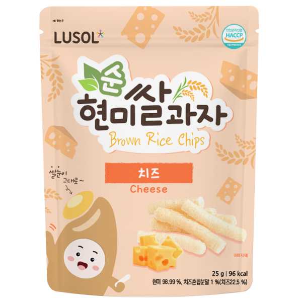 Bánh gạo ăn dặm Lusol phô mai thơm ngon, dinh dưỡng - AVAKids.com