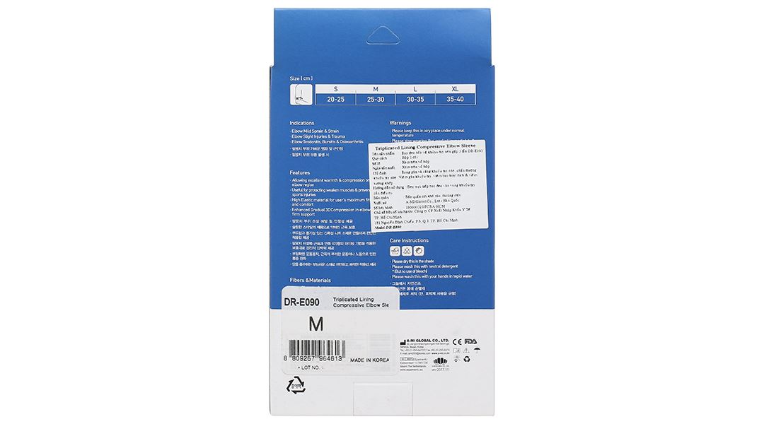 Bao bảo vệ khuỷu tay Dr. Med DR-E090 size S - 18
