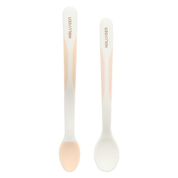 Bộ 2 muỗng cảm biến nhiệt Hallysen - Màu hồng