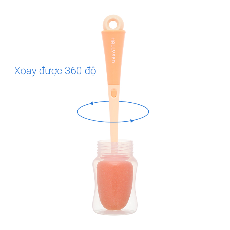 Cọ rửa bình sữa đa năng Hallysen 9