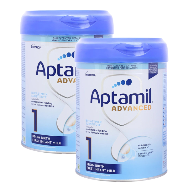 Combo 2 sữa bột Aptamil Anh Advanced số 1