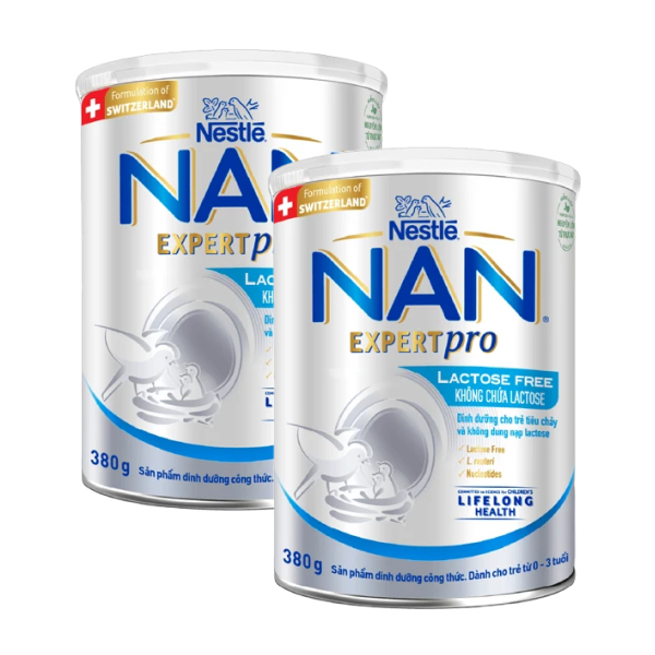 Combo 2 sữa bột NAN Expert Pro Lactose Free