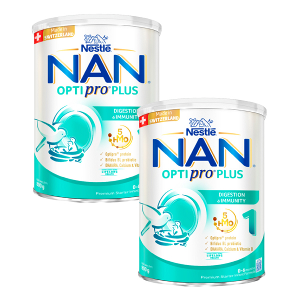 Combo 2 sữa bột NAN Optipro Plus số 1 - Giao bao bì ngẫu nhiên