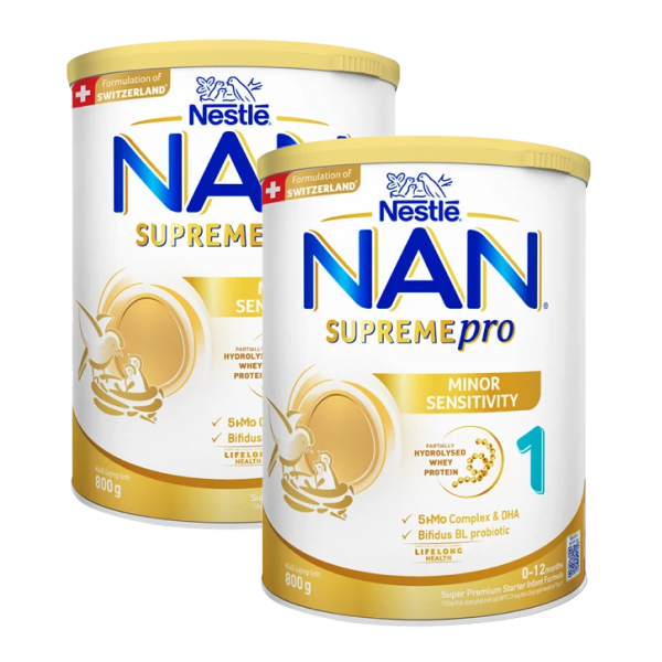 Combo 2 sữa bột NAN Supremepro số 1