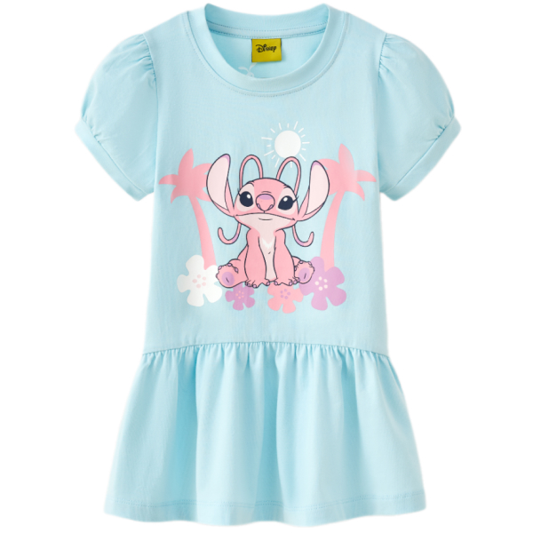 Đầm Rabity cotton xanh