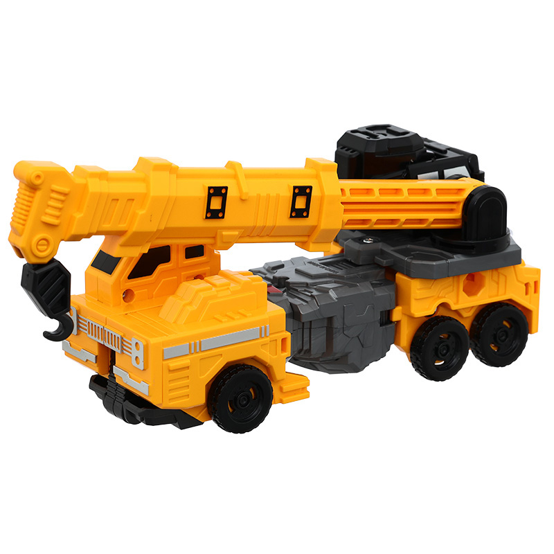 Đồ chơi robot biến hình xe trộn bê tông HappyTime 9862 (1685E) 22