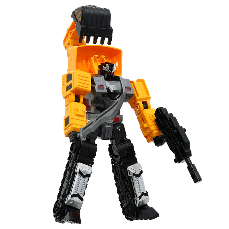 Đồ chơi robot biến hình xe trộn bê tông HappyTime 9862 (1685E) 42