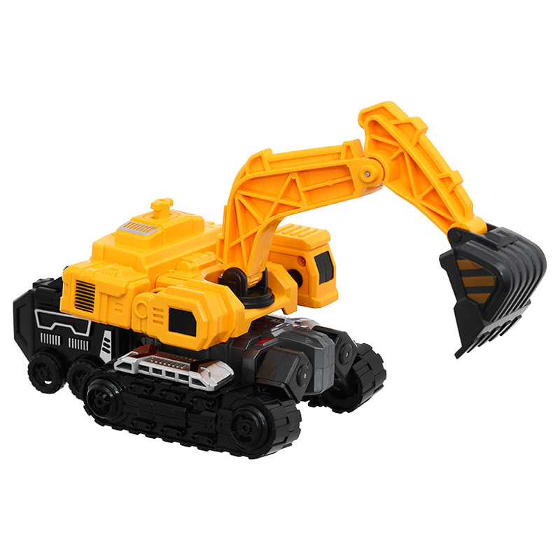Đồ chơi robot biến hình xe trộn bê tông HappyTime 9862 (1685E) 36