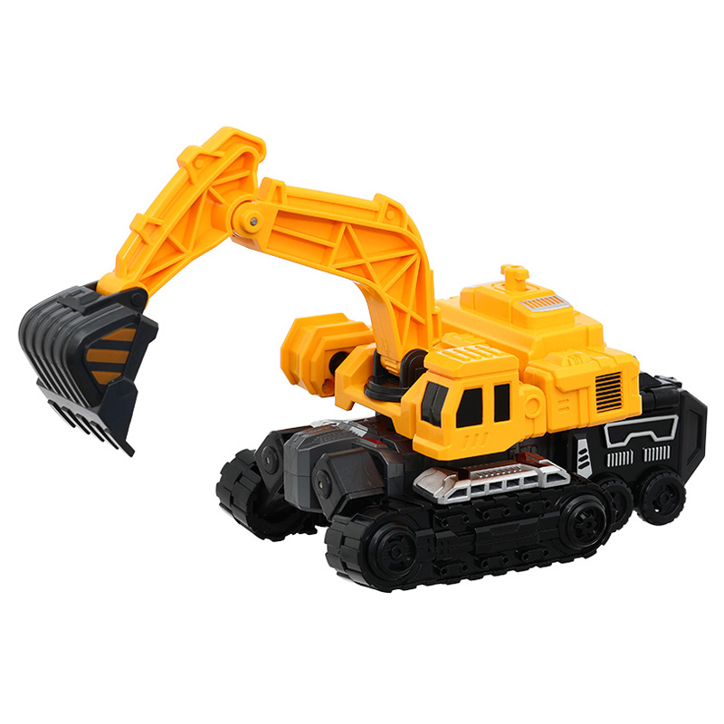 Đồ chơi robot biến hình xe trộn bê tông HappyTime 9862 (1685E) 37