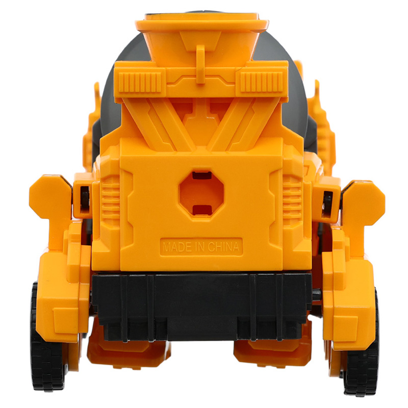 Đồ chơi robot biến hình xe trộn bê tông HappyTime 9862 (1685E) 11