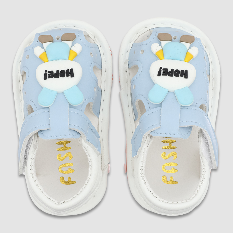 Giày tập đi cho bé Á Châu Avakids AC81 màu xanh dương 8