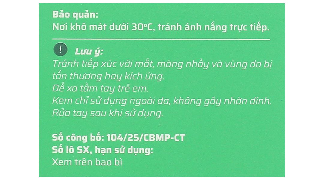 Kem bôi Diosmin Extra Porzac tuýp 75ml - 9