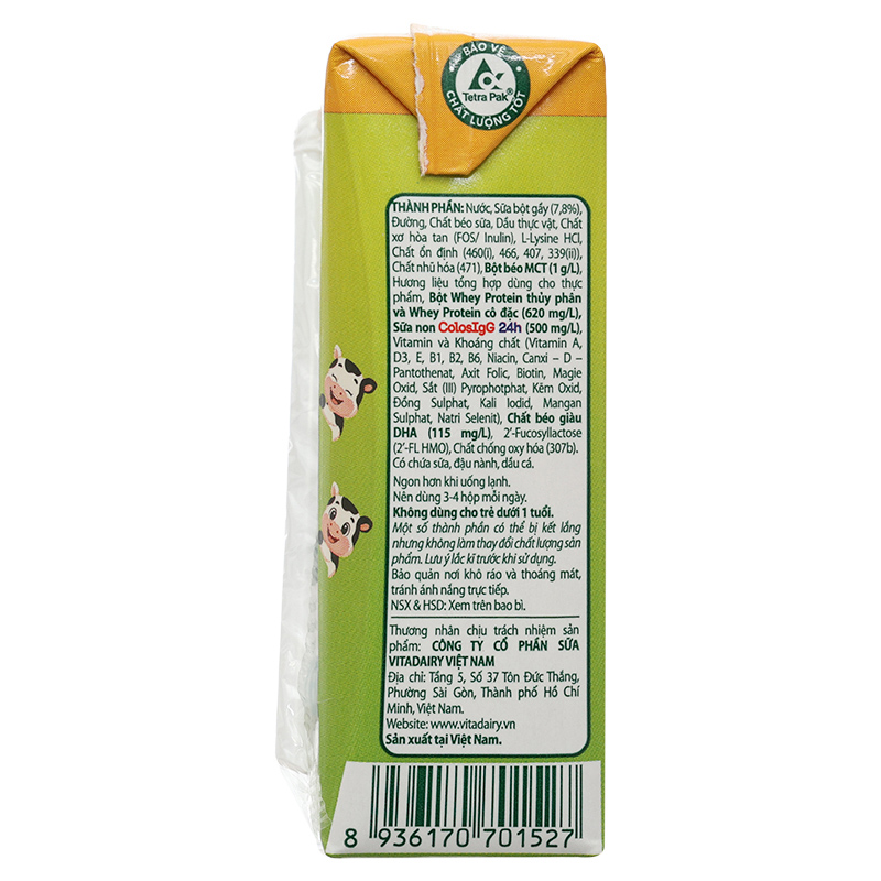 Thùng 48 hộp sữa non pha sẵn ColosBaby Gold 110 ml (từ 1 tuổi) - Giao bao bì ngẫu nhiên 30
