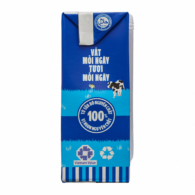 Combo 2 thùng 48 hộp sữa tươi tiệt trùng Vinamilk ít đường 110 ml (từ 1 tuổi) 10