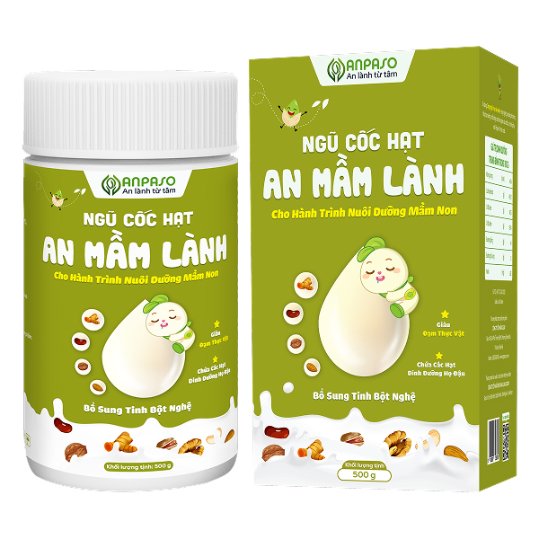 Ngũ cốc hạt Anpaso bổ sung dưỡng chất cho phụ nữ sau sinh