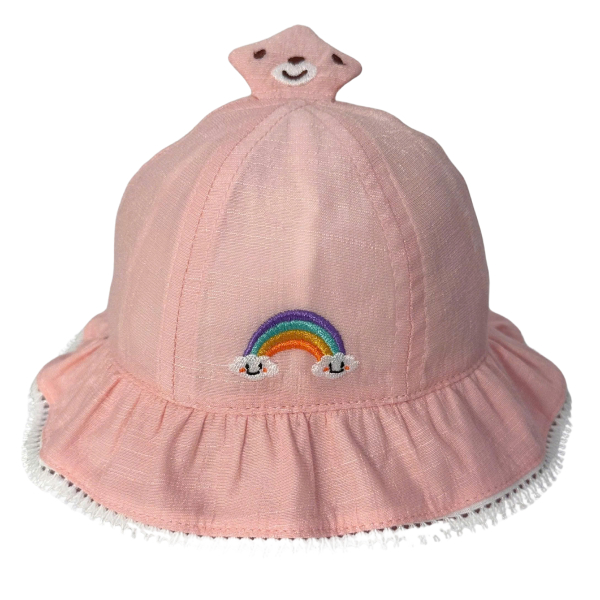 Nón vành Duy Ngọc 4992 màu cam