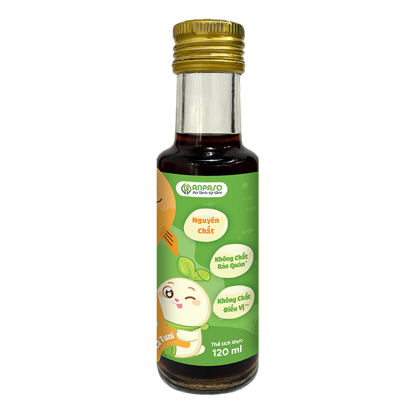 Nước mắm cá cơm Anpaso ăn dặm cho bé chai 120 ml