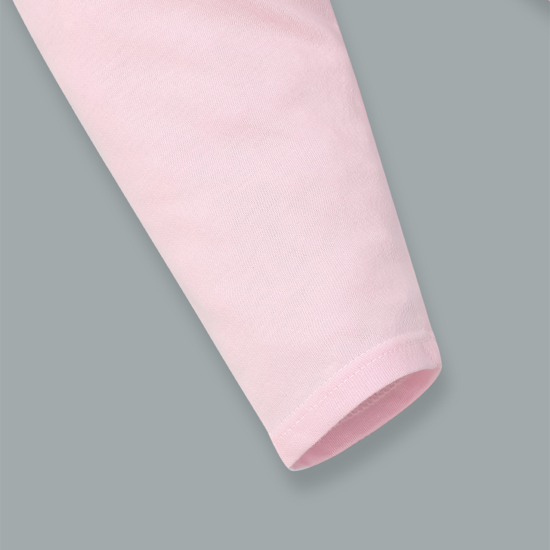 Quần dài IQ Baby cotton màu hồng 4