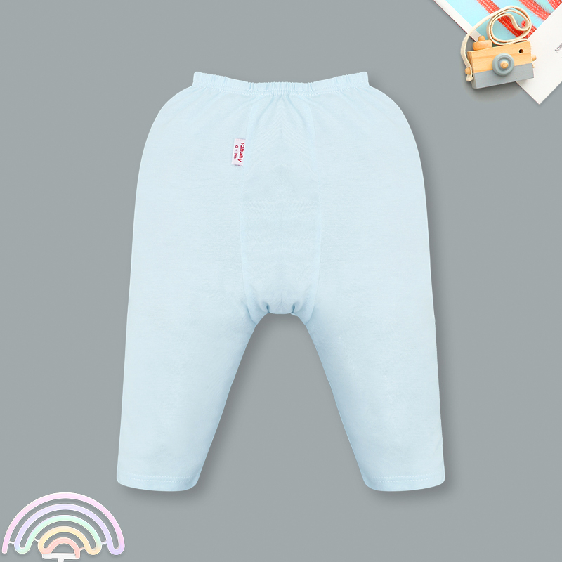 Quần dài IQ Baby cotton màu hồng 14