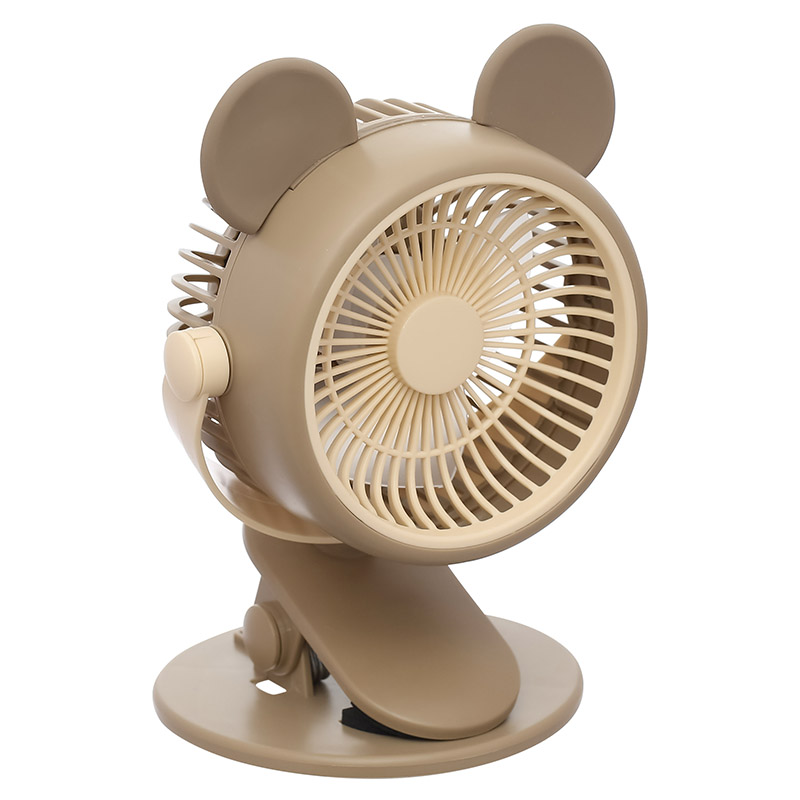 Quạt kẹp và để bàn mini xoay 720 độ 3L 3L562K-N 4