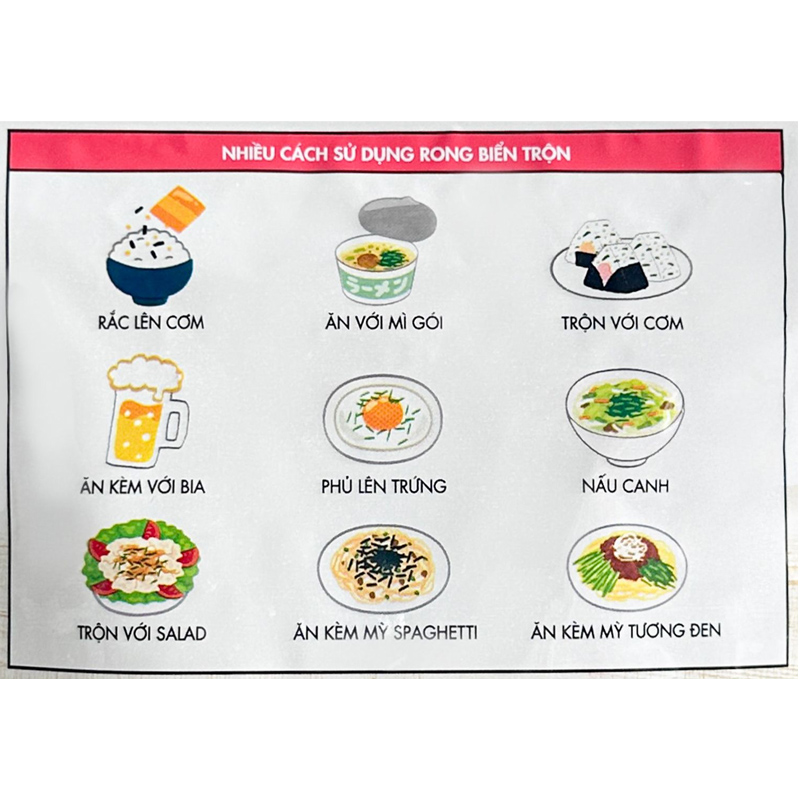 Rong biển giòn trộn cá hồi Genkai gói 30g (từ 1 tuổi) 4
